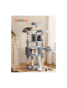 Copac pentru pisici, Feandrea, PCT019W01, Gri, 172 cm - Img 2
