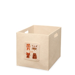 Cos de pasla HMY-6252 Crem 30x30x30 cm - Img 2