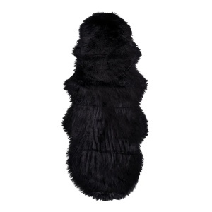 Covor Artificial blana de miel, Negru, 180x60x6.5 cm - Img 2