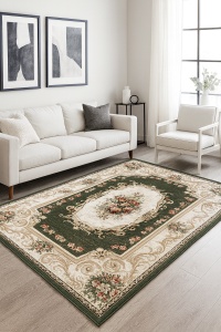 Covor, Lotos, Verde, 60x110 cm, Delta Lotos 535 310