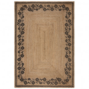 Covor Maisie Natural/Negru 160X230 cm, Flair Rugs - Img 2