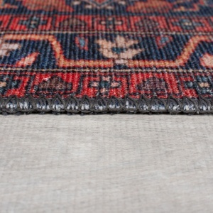 Covor Medallion Washable Rosu 115x170 cm, Flair Rugs - Img 3