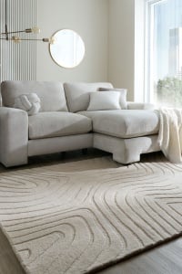 Covor Mesmerise Bej 160x230 cm, Flair Rugs - Img 5