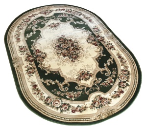 Covor Oval, Lotos, Verde, 150x230 cm, Delta 574 310 - Img 3