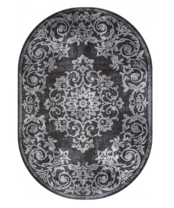 Covor Oval, Mira, Gri, 50x80 cm, Delta 24016