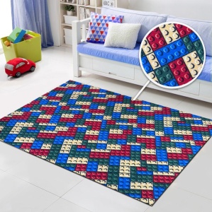 Covor, Print, Multicolor, 400x600 cm, Delta Model Print Lego