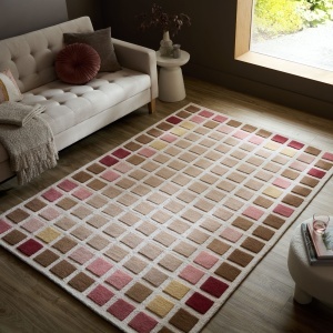 Covor Renga Wool Roz 200x290 cm