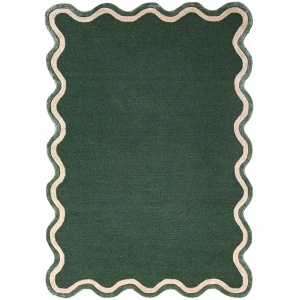 Covor Rivo Wool Verde 200x290 cm - Img 5