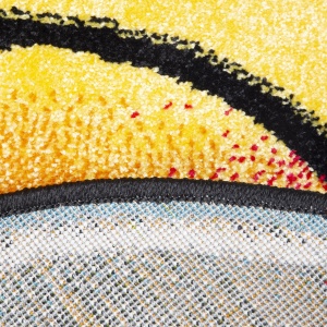 Covor Rotund, Rainbow, Multicolor, 67x67 cm, Delta - Img 2