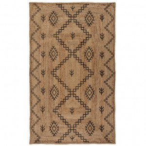 Covor Rowen Natural/Negru 200X290 cm, Flair Rugs - Img 2