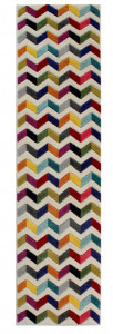 Covor traversă Bolero Multicolor 66X230 cm, Flair Rugs - Img 2