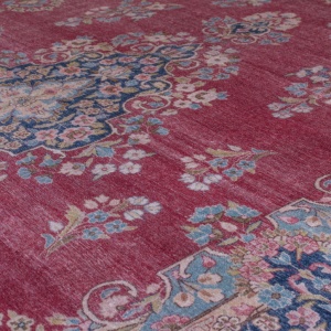 Covor traversa Colby Rosu 60x230 cm, Flair Rugs - Img 4