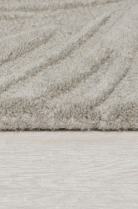 Covor traversă Lino Leaf Gri 60X230 cm, Flair Rugs - Img 5