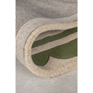 Covor traversa Lois Scallop Verde 80X230 cm, Flair Rugs - Img 3