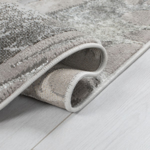 Covor traversă Marbled Argintiu 60X230 cm, Flair Rugs - Img 3