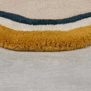 Covor Wool Scallop Crem 120x170 cm, Flair Rugs - Img 3