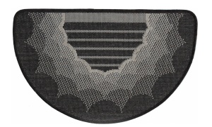 Covoras intrare Rotund, Flex, Gri, 50x80 cm, Delta 19162