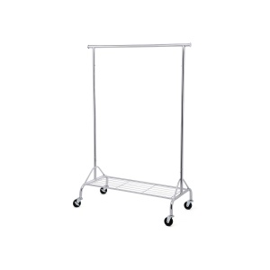 Cuier pe roti Songmics Argintiu 102x39x6.5 cm - Img 2