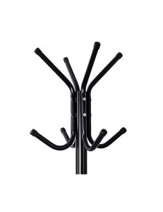 Cuier tip pom, Songmics, Metal, Negru, 176 cm - Img 7