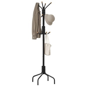 Cuier tip pom Songmics Negru 56.5x56.5x180.1 cm - Img 2