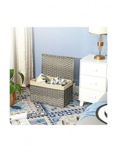 Cutie de depozitare, Songmics, RST56WG, 65 L, 55.5 x 34 x 34 cm - Img 3