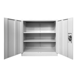Dulap fiset din metal Armon Gri deschis 90x45x90 cm - Img 2