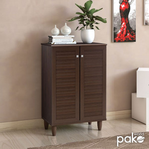 Dulap pantofi SANTΟ 10 perechi culoarea nuc 60x34.5x91.5cm - Img 2