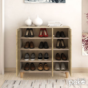 Dulap pantofi SANTΟ 16 perechi sonoma 89.5x34.5x91.5 - Img 3