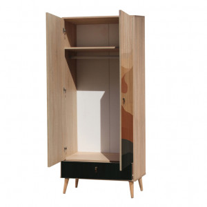 Dulap pentru haine City, Multicolor - Img 3