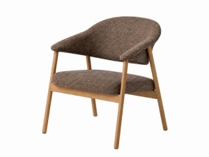 Fotoliu lounge ELK V1, Maro, 71x76x69 cm
