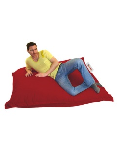 Fotoliu puf de gradina Cushion Rosu 100x100x20 cm - Img 6