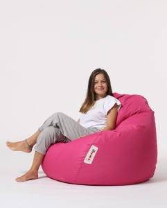 Fotoliu puf de gradina Premium Roz 115x130x39 cm - Img 10