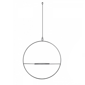 Jardiniera SEH-4559 Negru 25x25x25cm cm - Img 3