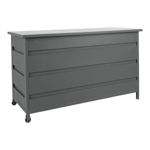 Lada depozitare pentru perne Cassis, Gri, 82x160x85 cm