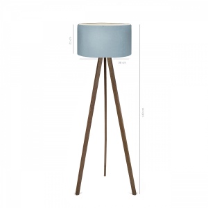 Lampadar AYD Albastru 21x38x140 cm - Img 3