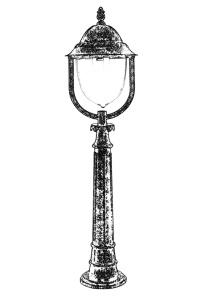 Lampadar de exterior M1B Maro 115x30 cm - Img 2