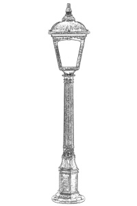 Lampadar de exterior M2B Maro 100x20 cm - Img 2