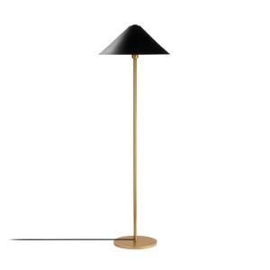 Lampadar Mixed Auriu 46x46x150 cm - Img 5