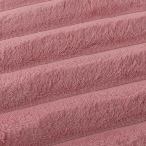 Lenjerie cocolino cu Elastic 180x200 Liny V5 Roz (Cocolino) - Img 5