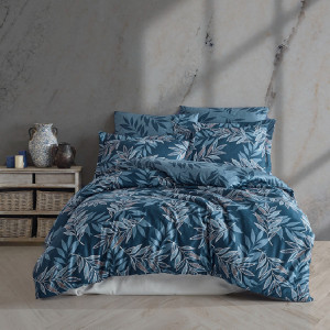 Lenjerie Irene Albastru (Satin Deluxe)