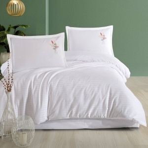 Lenjerie Panna V1 White (Bumbac 100%)