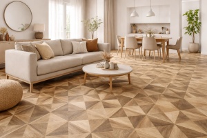 Linoleum, Smith, Bej, 200x700 cm, Delta 661