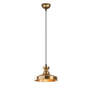 Lustra Berceste Auriu 22x22x109 cm - Img 2