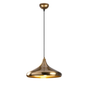 Lustra Berceste Auriu 35x35x116 cm - Img 2