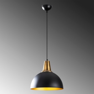 Lustra Berceste Negru 30x30x124 cm - Img 4