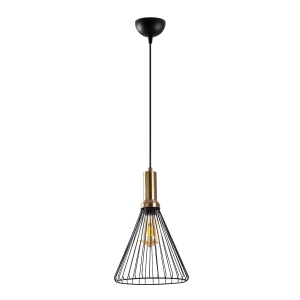 Lustra Dear Negru 24x24x140 cm - Img 4