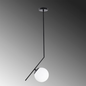 Lustra Dolunay Negru 25x15x76 cm - Img 4