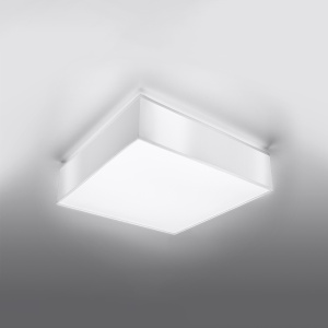 Lustra Horus Alb 55x55x11 cm - Img 2