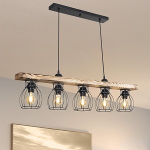 Lustra Jazzy 27 nuc-negru 100x12x75 cm - Img 3
