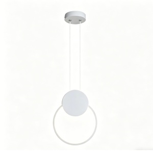 Lustra LED, Ganden, Pako, Alb 26.5x26.5x20 cm - Img 3